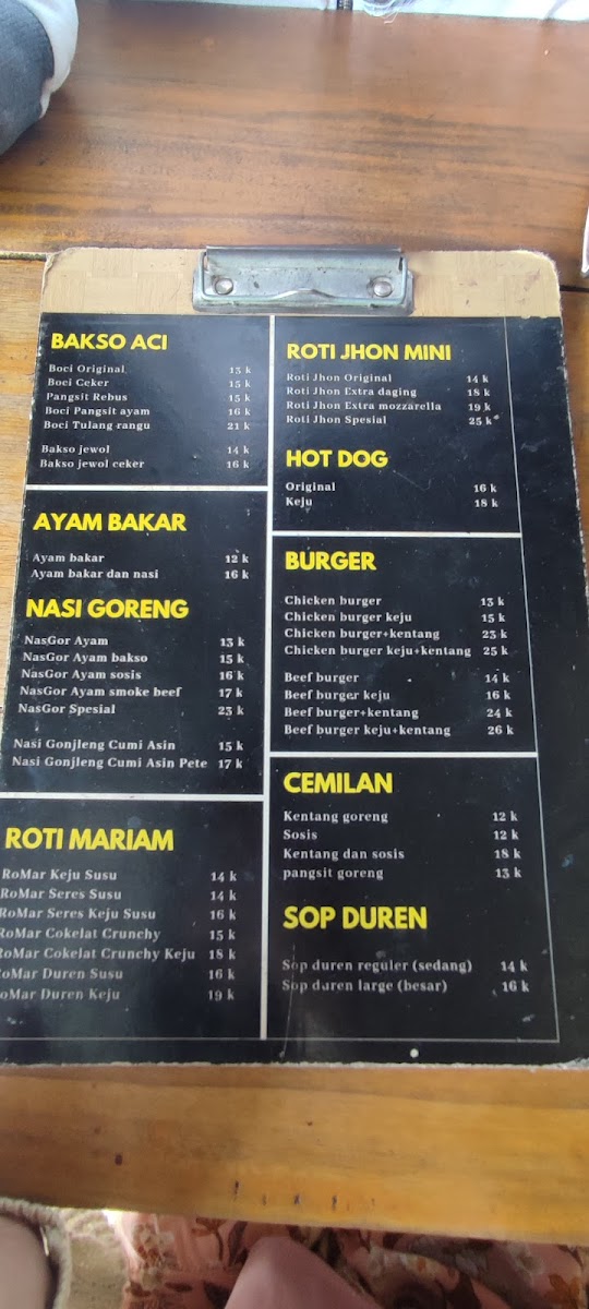 Menu Photo 1