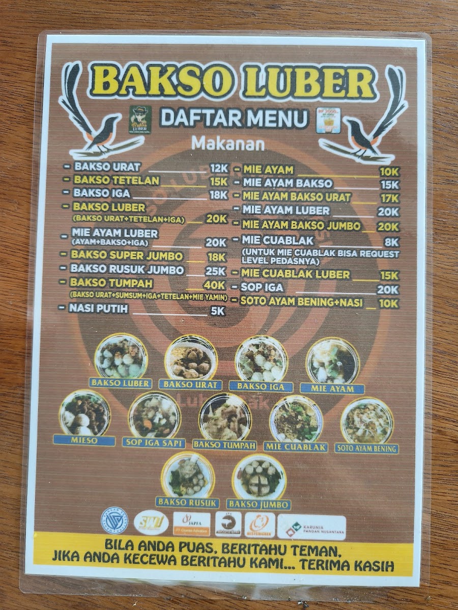Menu Photo 1