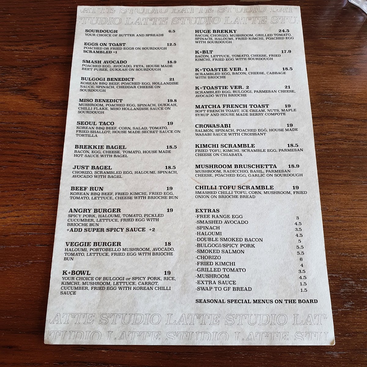 Menu Photo 9