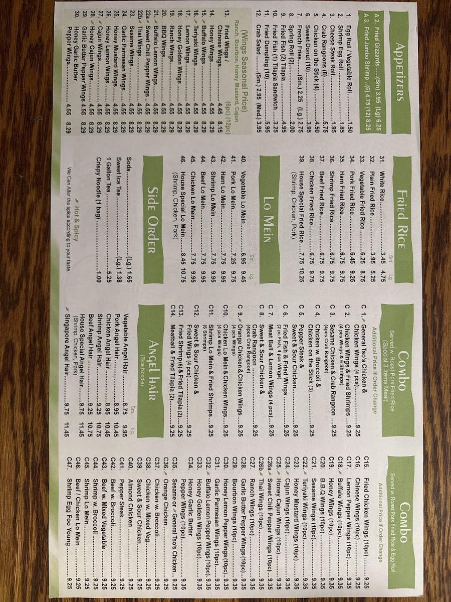 Menu Photo 1