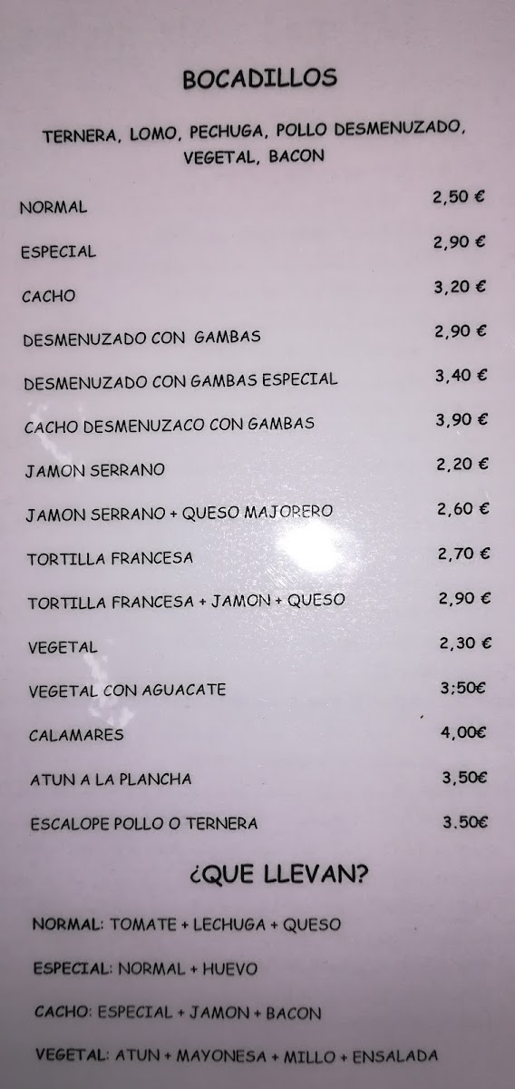 Menu Photo 4