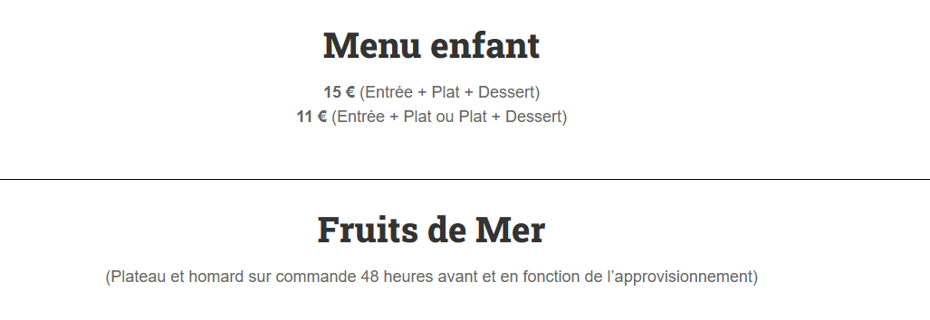 Menu Photo 4