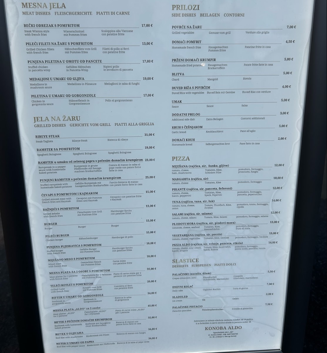 Menu Photo 1