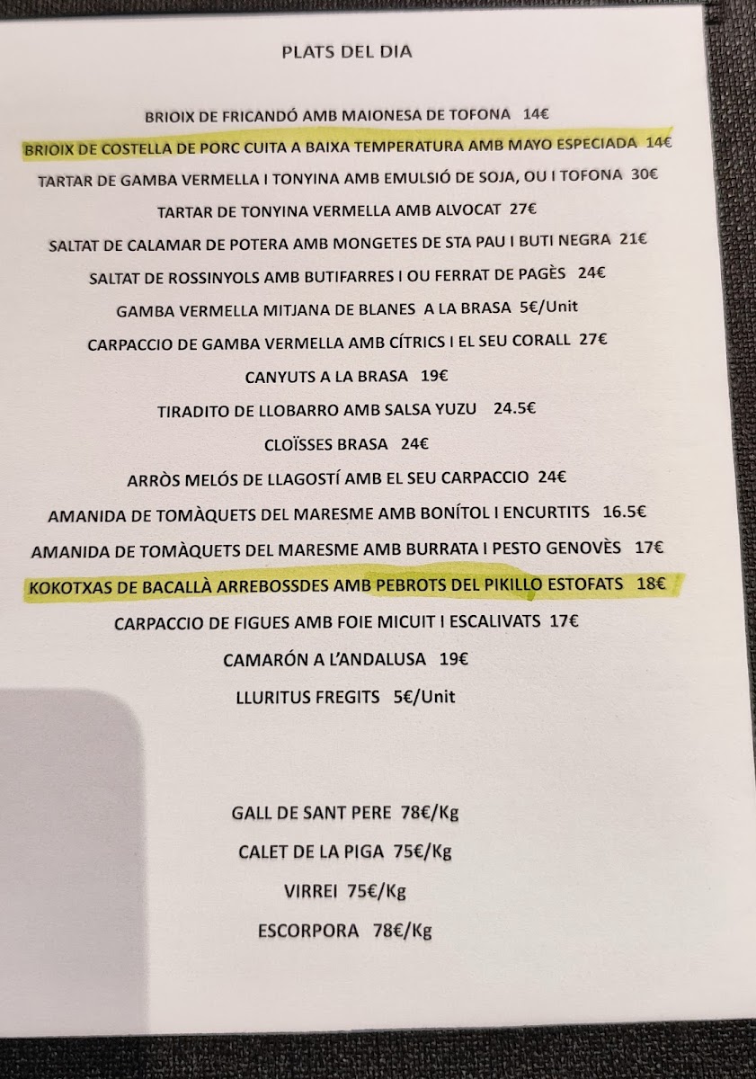 Menu Photo 1