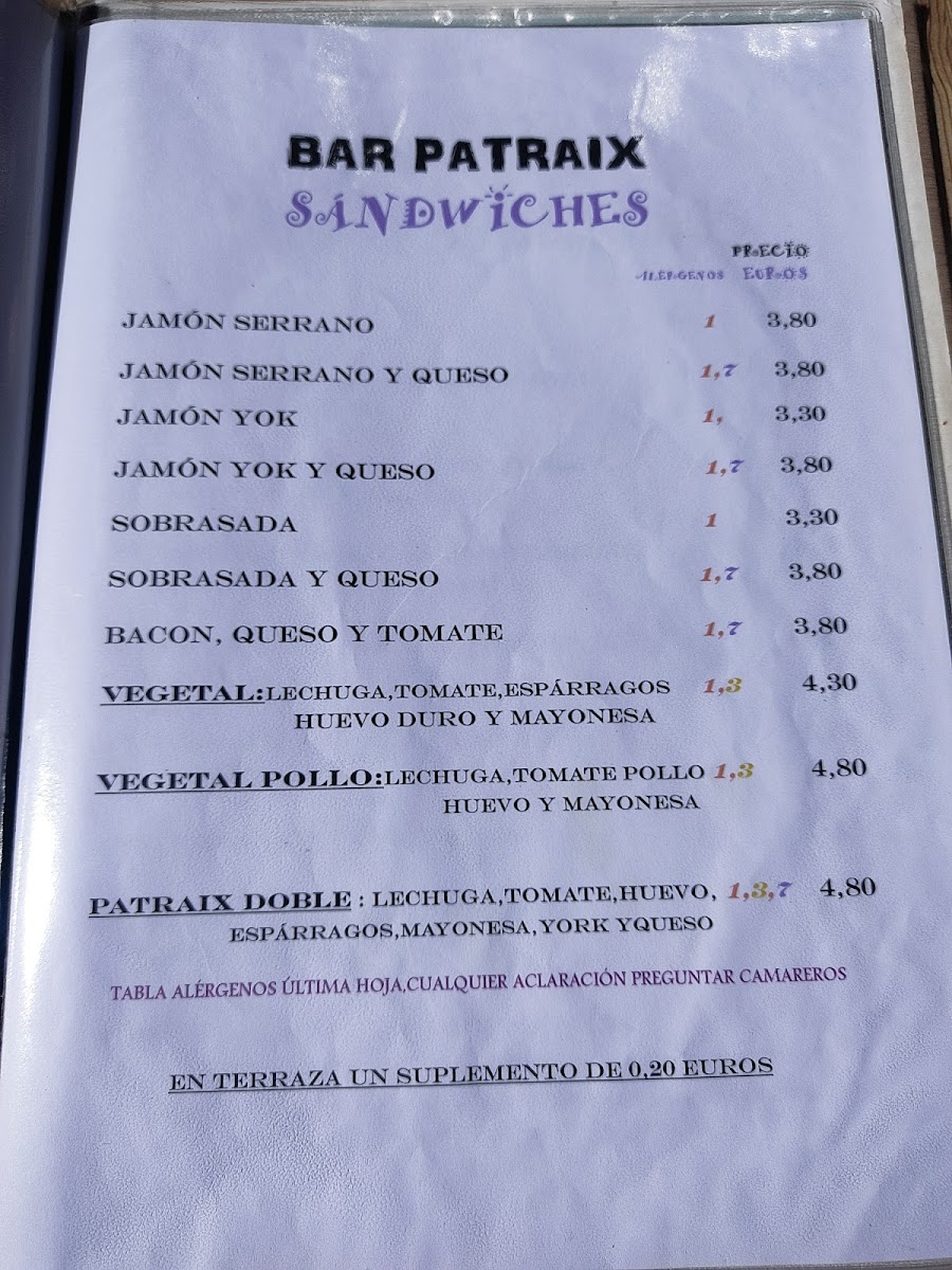 Menu Photo 5
