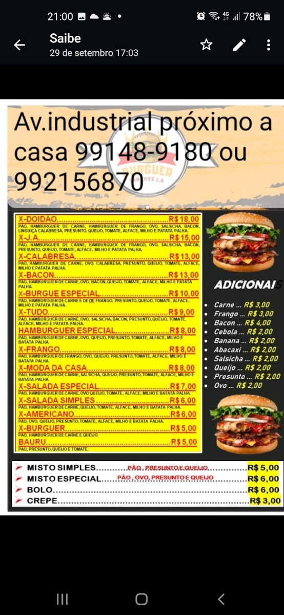 Menu Photo 3