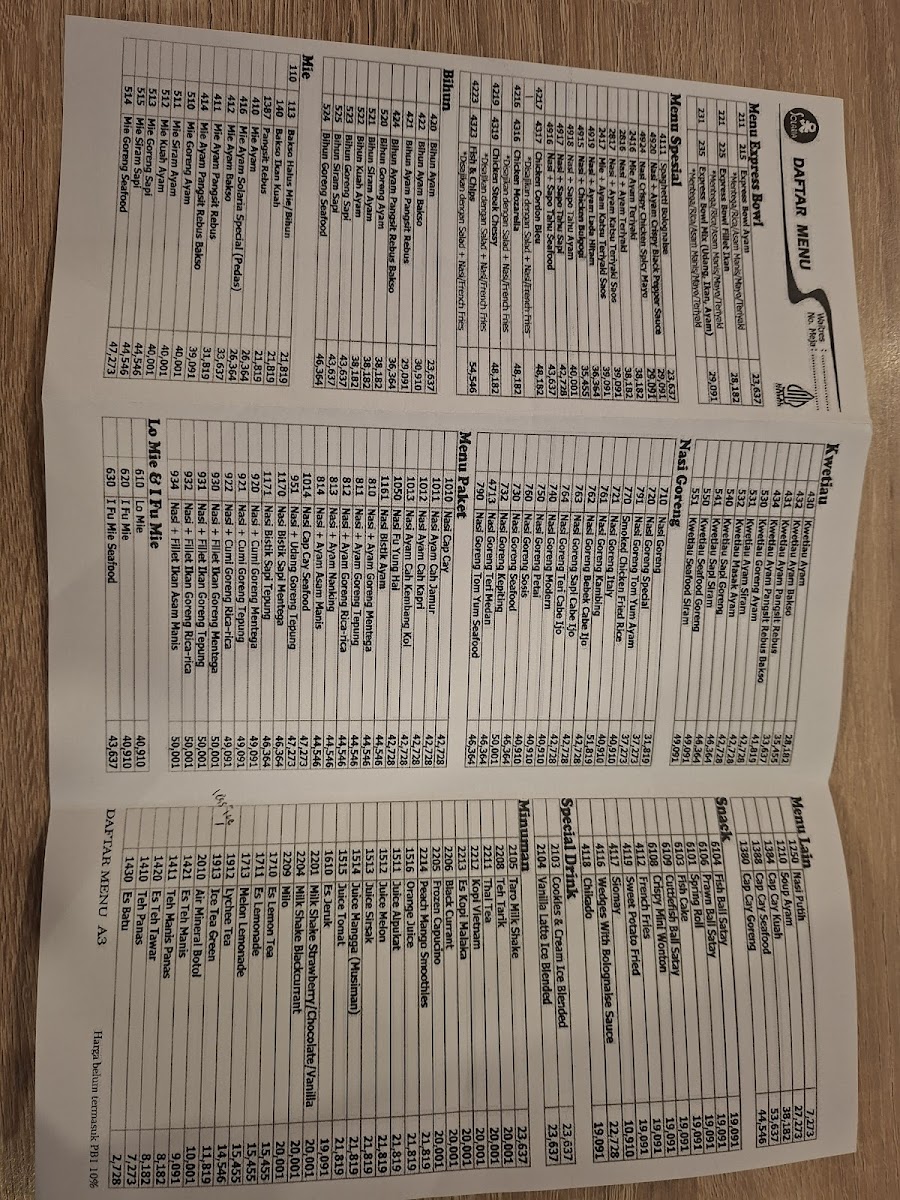 Menu Photo 1