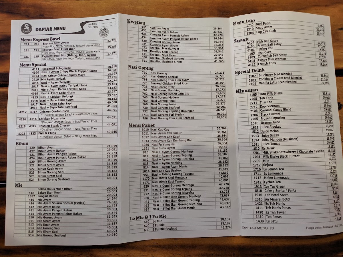 Menu Photo 9