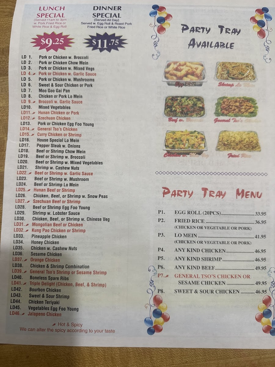 Menu Photo 1