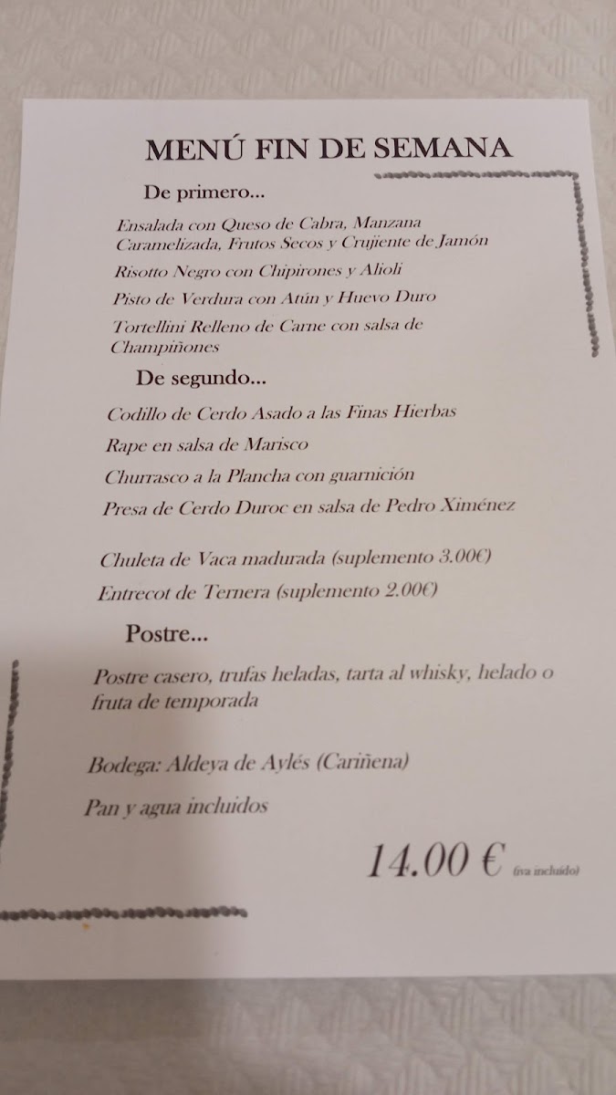 Menu Photo 1
