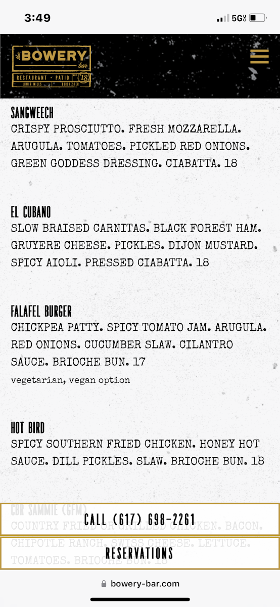 Menu Photo 1