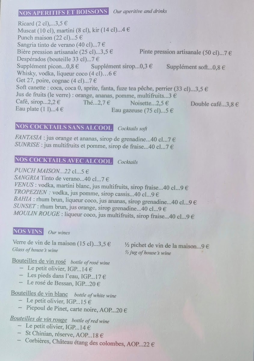 Menu Photo 5