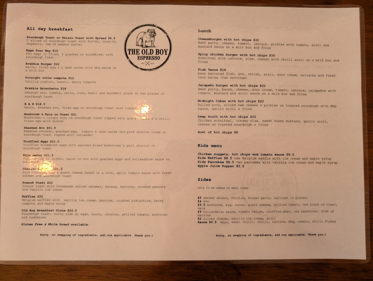 Menu Photo 1