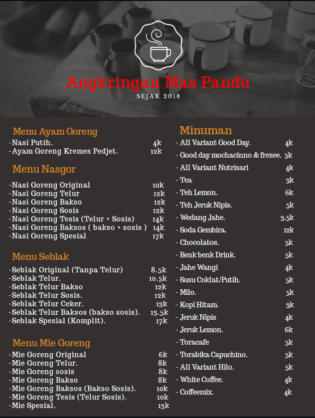 Menu Photo 1