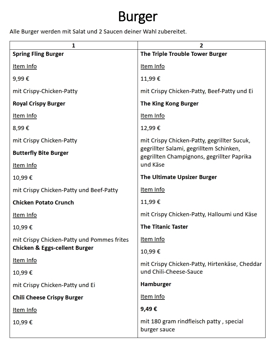 Menu Photo 4