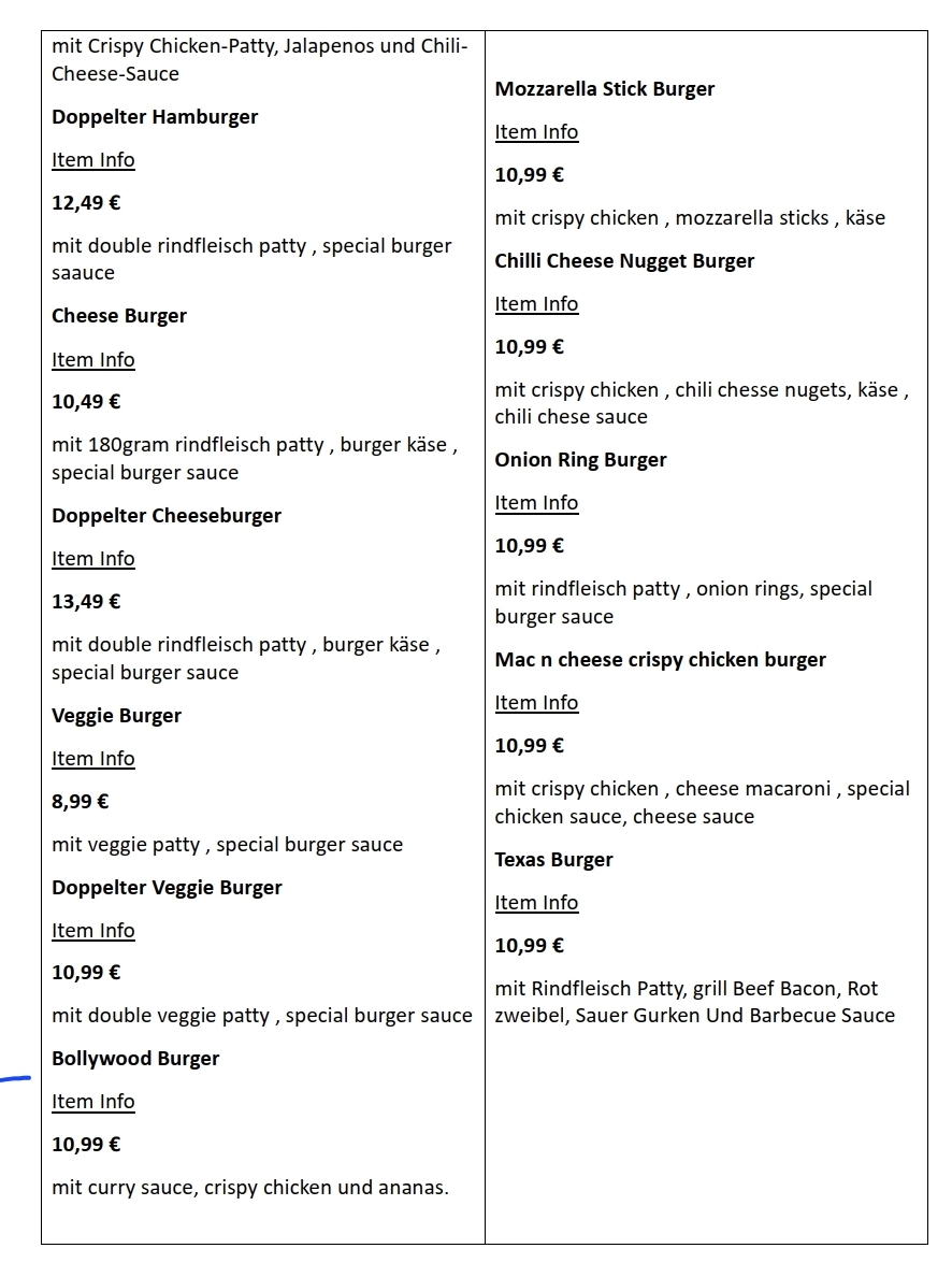 Menu Photo 5