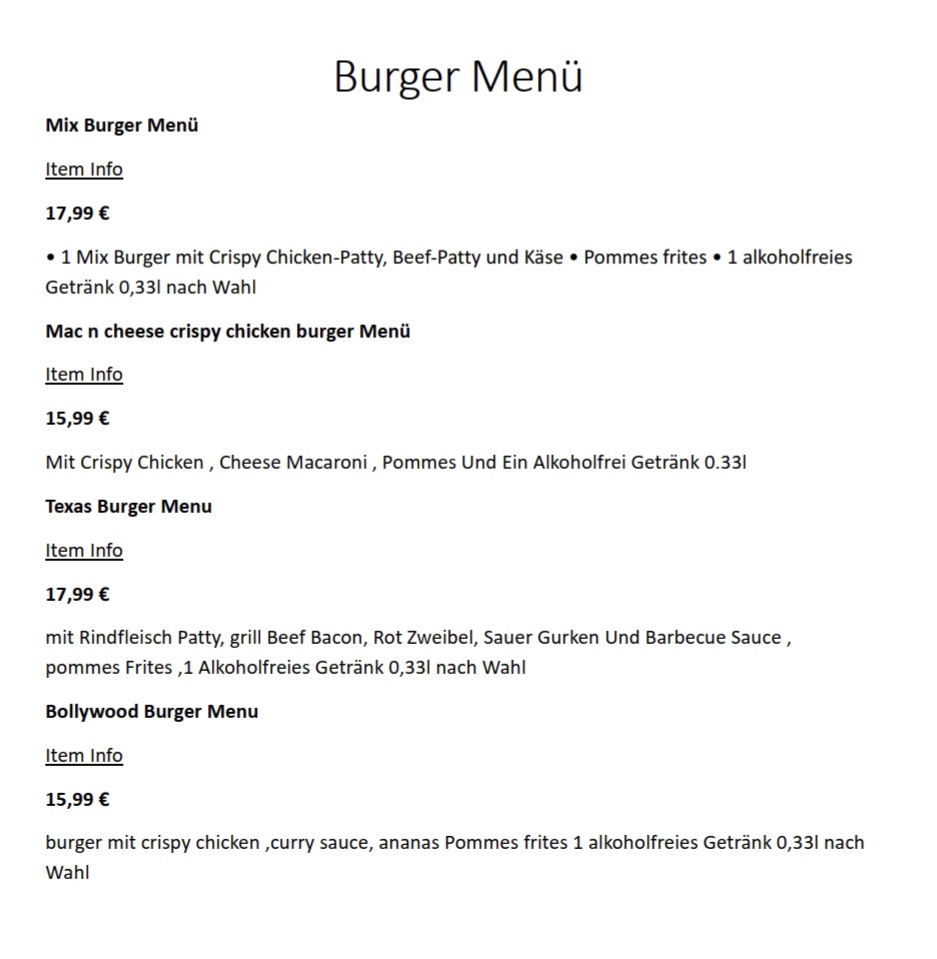 Menu Photo 9