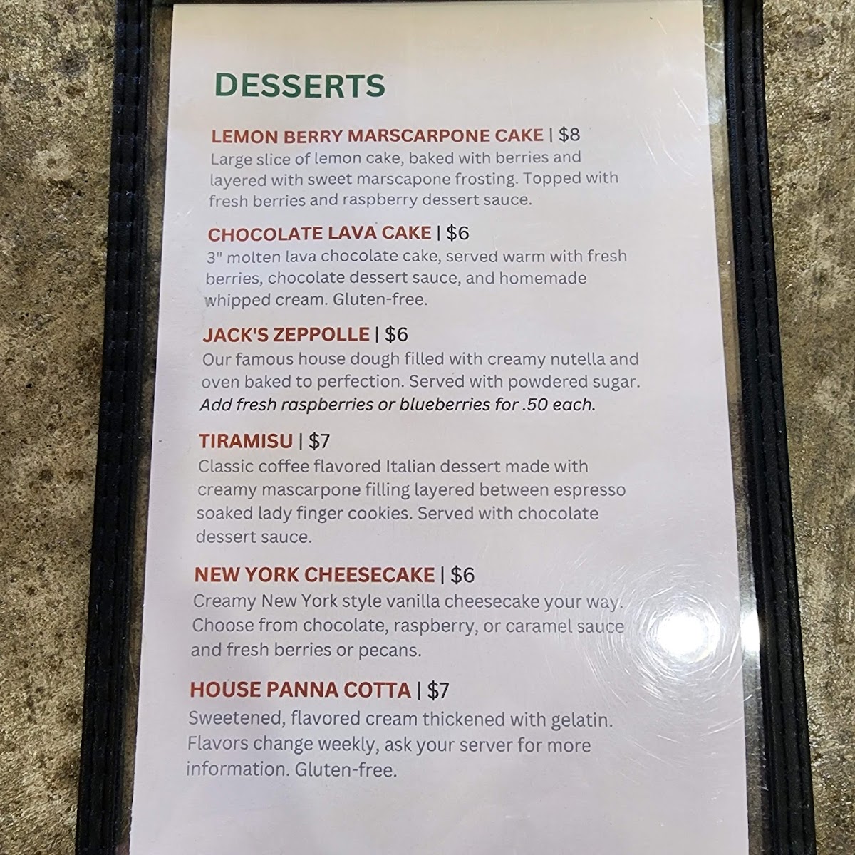 Menu Photo 4