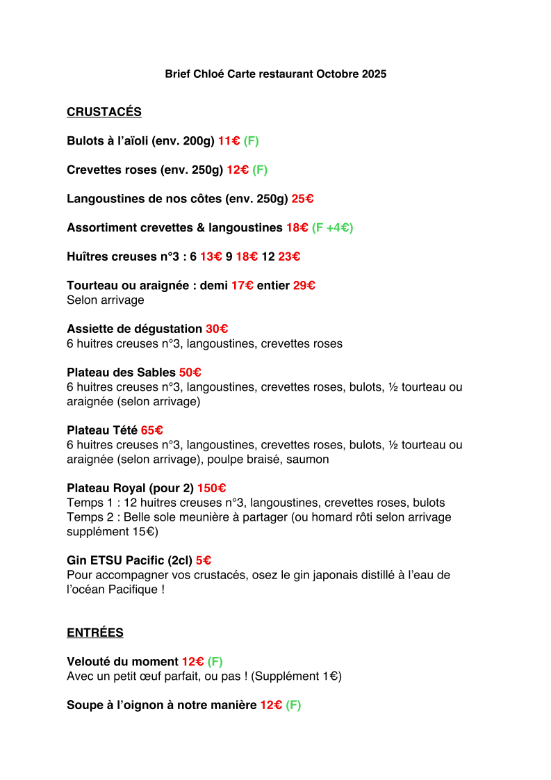 Menu Photo 2