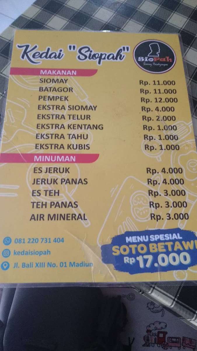 Menu Photo 4