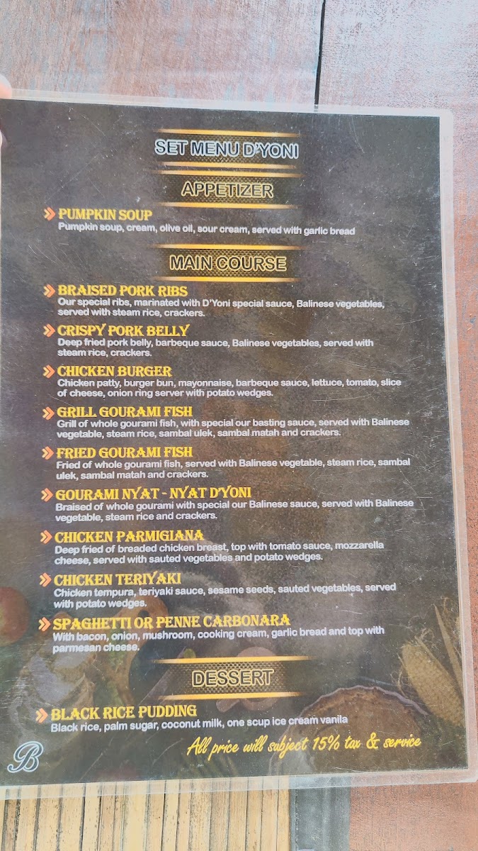 Menu Photo 1