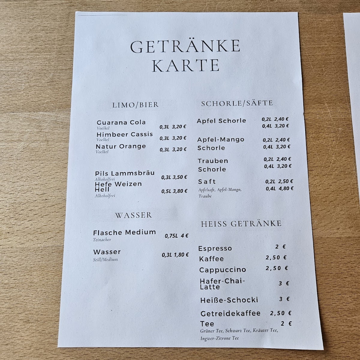 Menu Photo 1