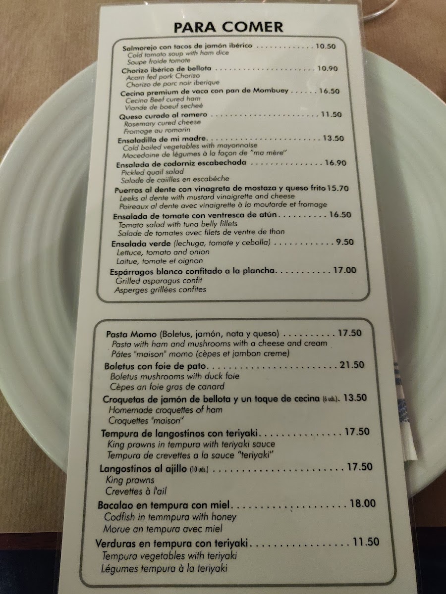 Menu Photo 4