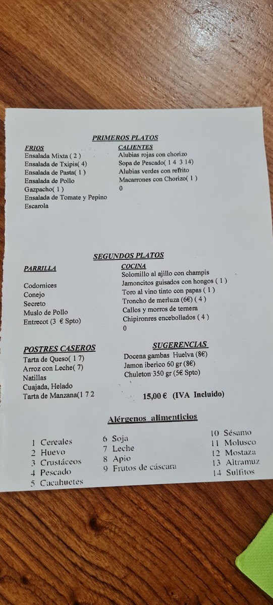 Menu Photo 2