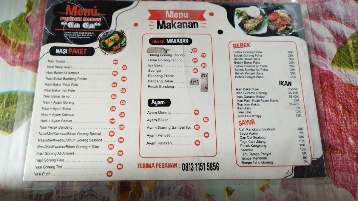Menu Photo 1