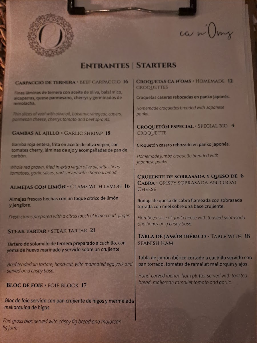 Menu Photo 1