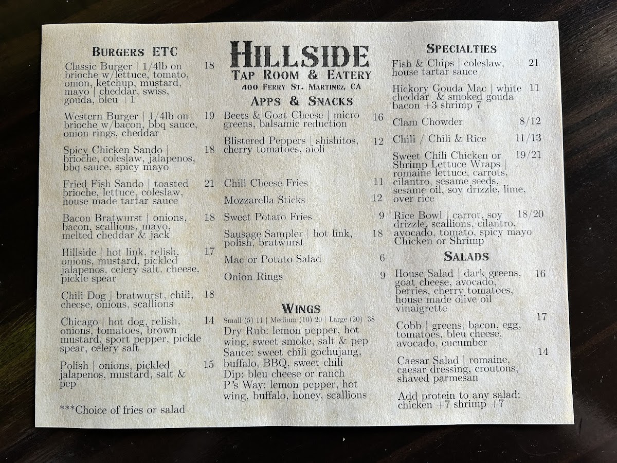 Menu Photo 1