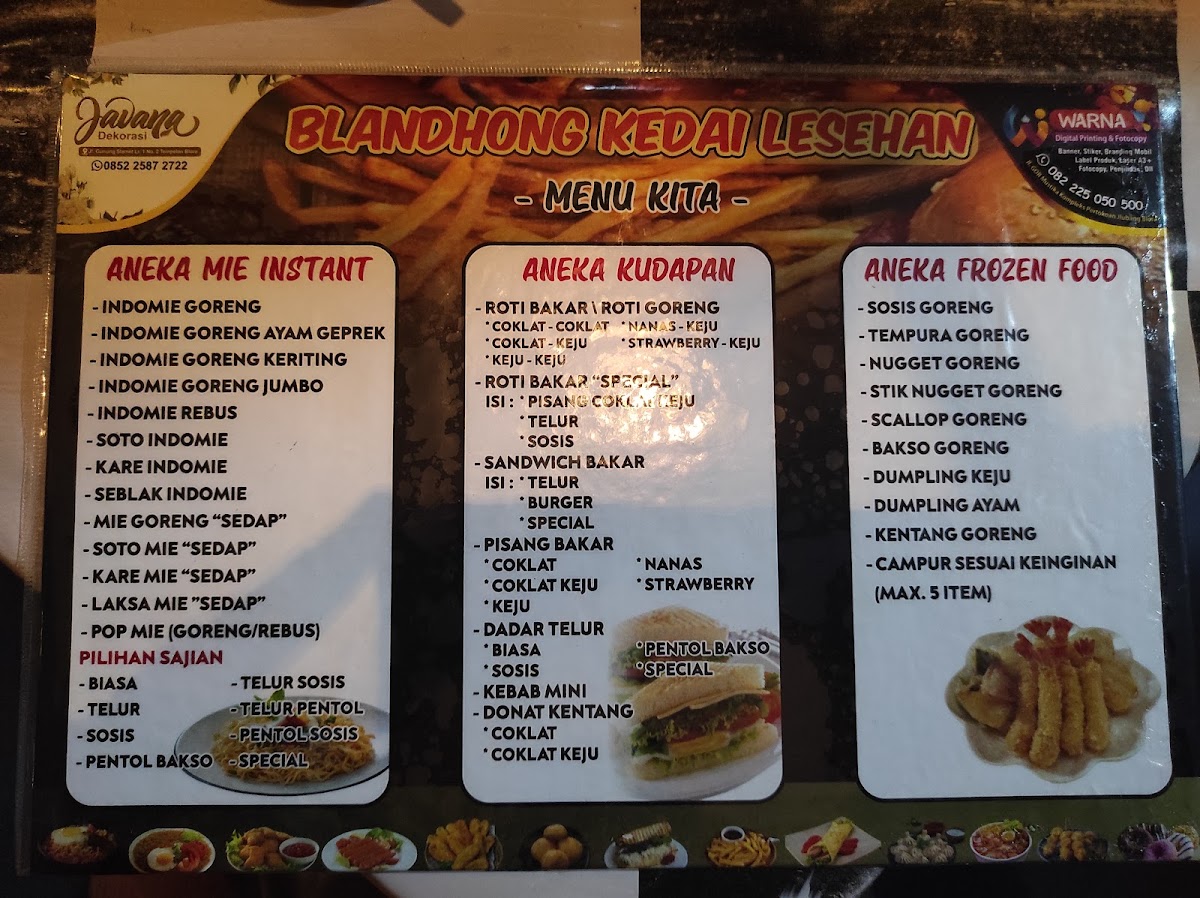 Menu Photo 1