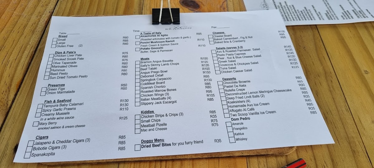 Menu Photo 4