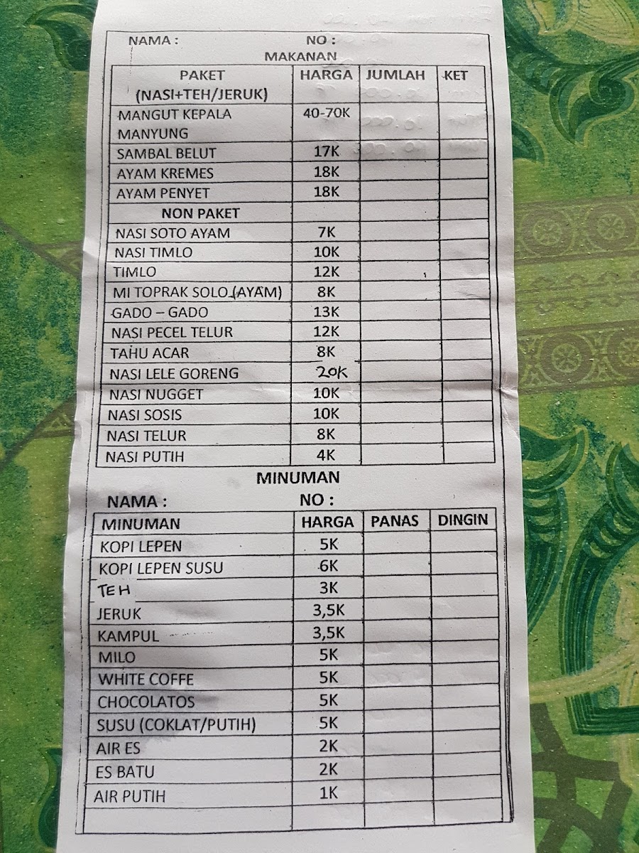 Menu Photo 1